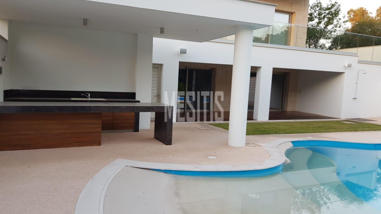 Super Luxury Detached 4 Bedroom Villa For Sale In Platy Area Of Aglantzia Next To A Park With Private Swimming Pool And Heavenly Garden #3230-0