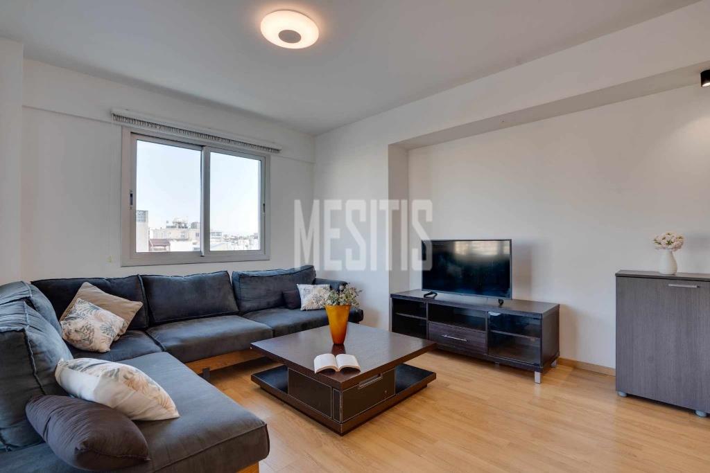 A Very Nice Luxury 3 Bedroom Apartment For Sale Or For Rent In Engomi Almost New #24273-1