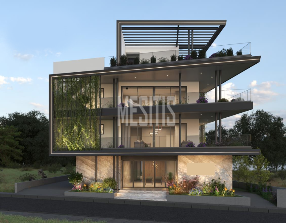 Spacious 3 Bedroom Penthouse With Large Roof Garden And Extra Garden For Sale In Aglantzia, Nicosia #28704-0