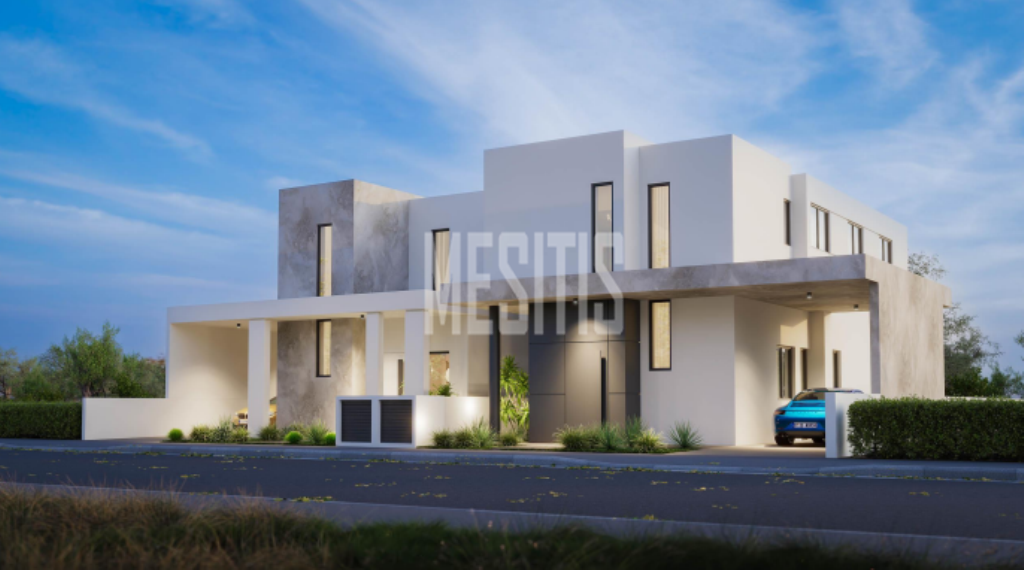 New 3 & 4 Bedroom Modern Houses For Sale In Strovolos, Nicosia #2408-1