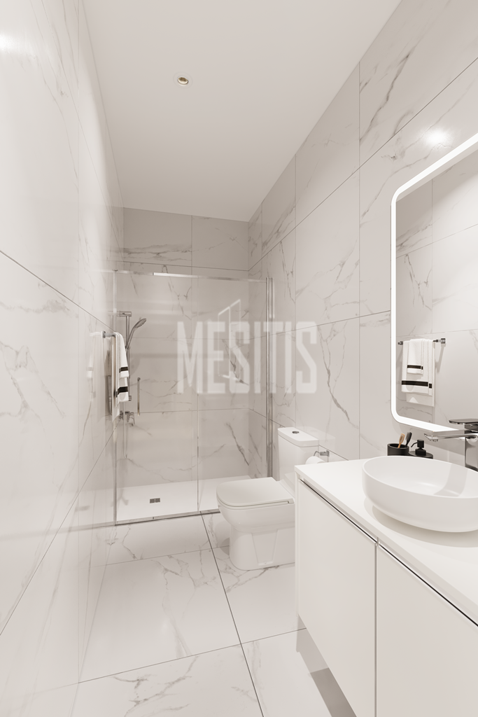 Seaview Luxury 1 Bedroom Apartment For Sale In Leivadia, Larnaca - With Communal Swimming Pool & Gym #37241-4