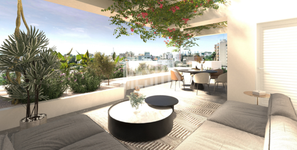 Ready To Move In 2 Bedroom Penthouse With Roof Garden For Sale In Strovolos, Nicosia #24663-9