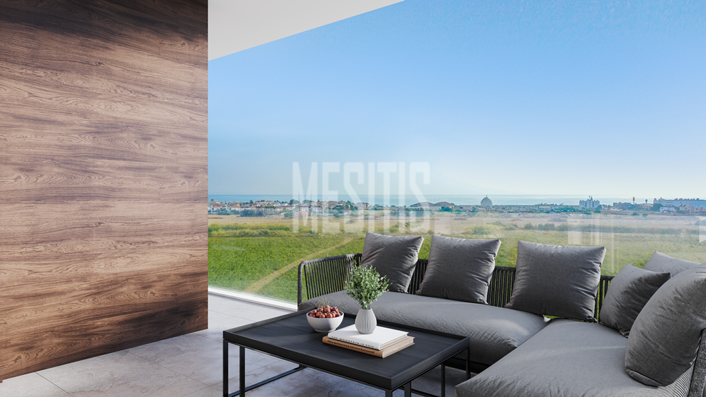 Seaview Luxury 1 Bedroom Apartment For Sale In Leivadia, Larnaca - With Communal Swimming Pool & Gym #37241-9