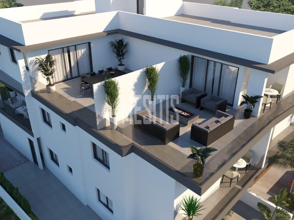 2 Bedroom Penthouse With Roof Garden For Sale In Kiti, Larnaca + Photovoltaic System #31322-21