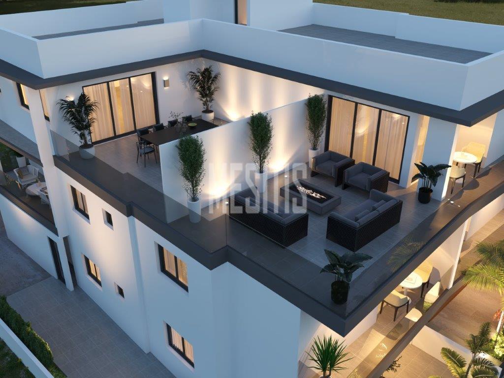 2 Bedroom Penthouse With Roof Garden For Sale In Kiti, Larnaca + Photovoltaic System #31322-28