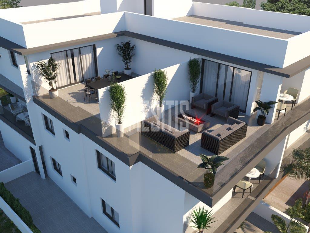 2 Bedroom Penthouse With Roof Garden For Sale In Kiti, Larnaca + Photovoltaic System #31322-32