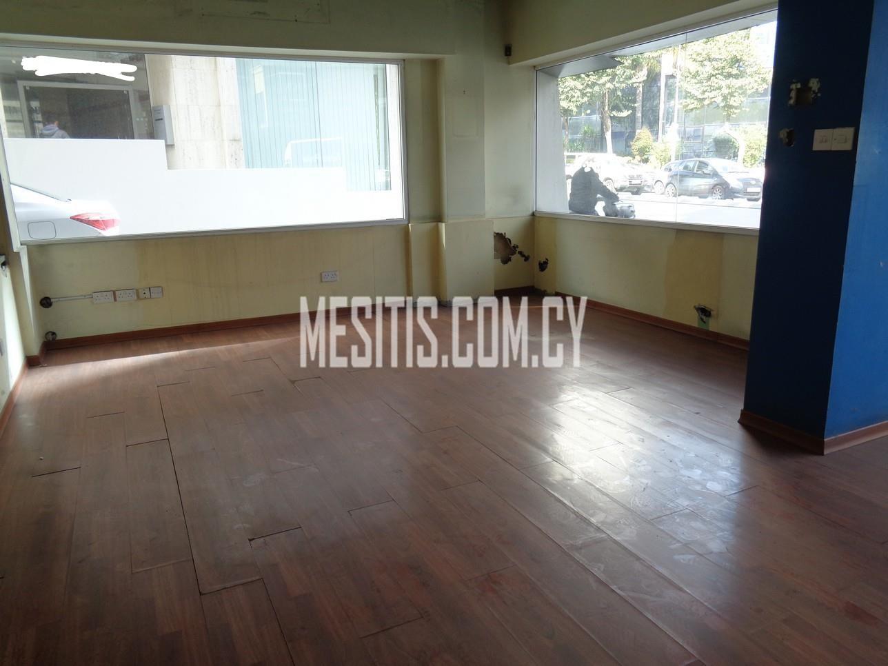 Shop Of About 80 Sq.M. For Rent In Nicosia City Centre #3845-4