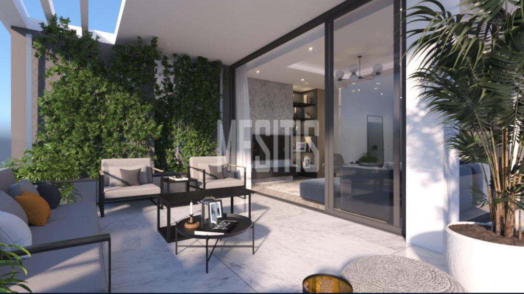 Ready To Move In 2 Bedroom Penthouse For Sale In Aglantzia, Nicosia - With Large Verandas #24406-9