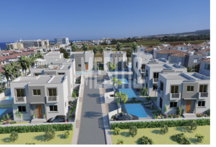 Excellent 3 Bedroom Villas With Swimming Pool In Protaras #15386-3