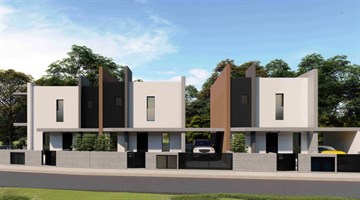 High standard 3 bedroom house in the Latsia area, in Nicosia. The residence will be built on a plot of 215 square meters